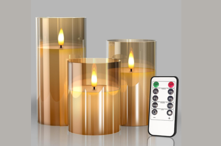 Top 3 Flameless LED Candles for Christmas under $30