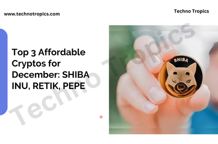 Top 3 Affordable Cryptos for December: SHIBA INU, RETIK, PEPE