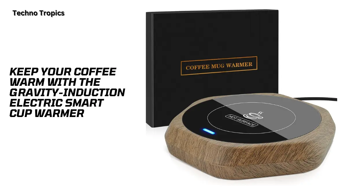 Keep Your Coffee Warm with the Gravity-Induction Electric Smart Cup Warmer