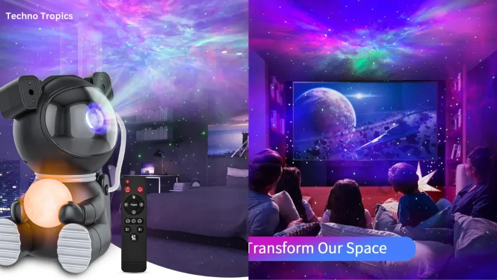 Transform Your Space with the Cayclay Astronaut Light Projector